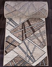 Ковровая Дорожка SIERRA D487 BEIGE-BROWN