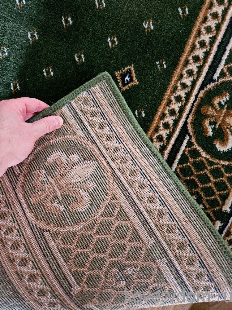 Ковровая дорожка LILIA 40098-03 зеленая