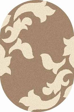 Ковер PLATINUM t620 D.BEIGE-CREAM Овал